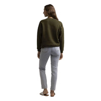 CLASSIC CREW NECK FLEECE OLIVE